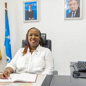 Dr Chantal Umutoni, Représentante de l'UNICEF